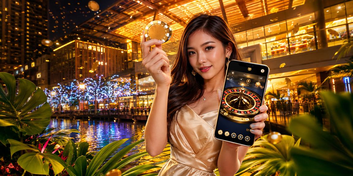 Aplikasi kasino dan loteri dalam talian di Kuala Lumpur melalui antara muka 1gram mudah alih