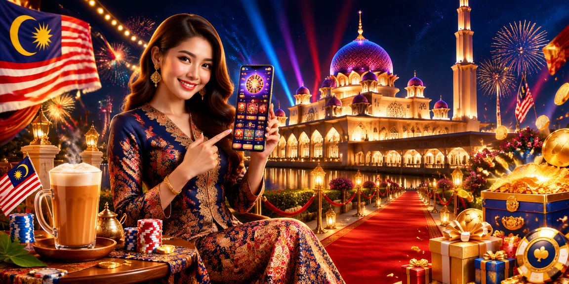Proses deposit dalam talian bermotif batik di Putrajaya melalui platform 1gram Malaysia